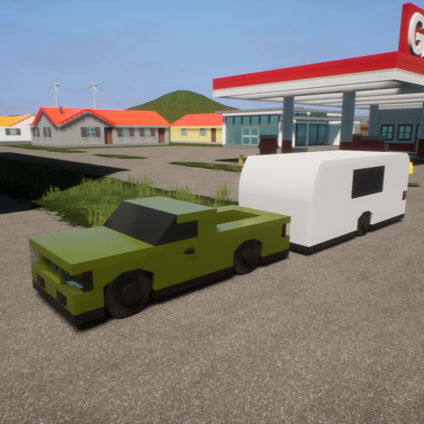 Tiny Tires Pick-Up - Caravan Trailer 2020