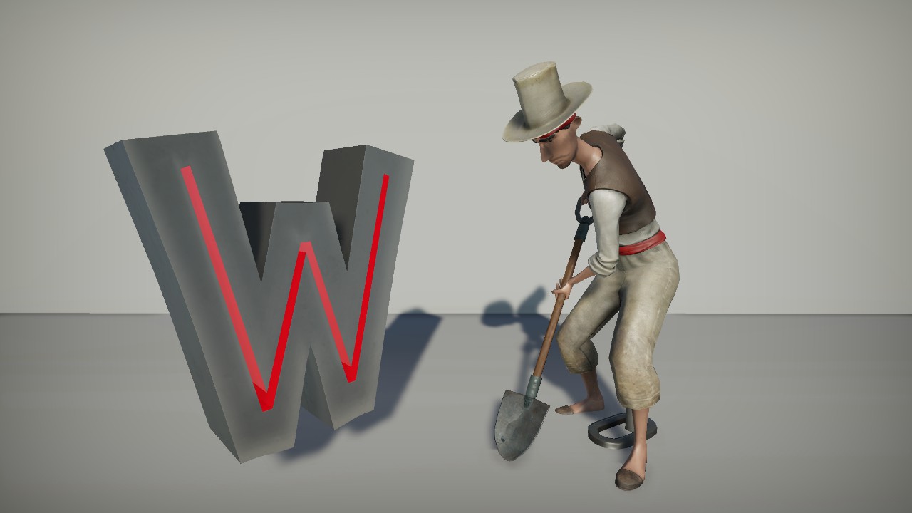 JURASSIC FONT - W - GLOW FLEXICOLOR 1M
