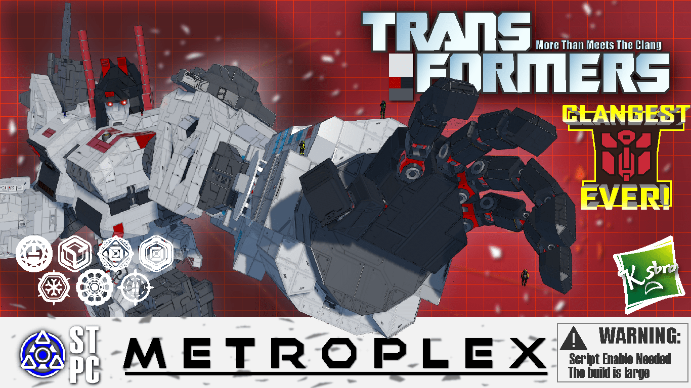 [STPC] Transformers Metrotitan Metroplex 2.0 猛大帅 重置版 preview