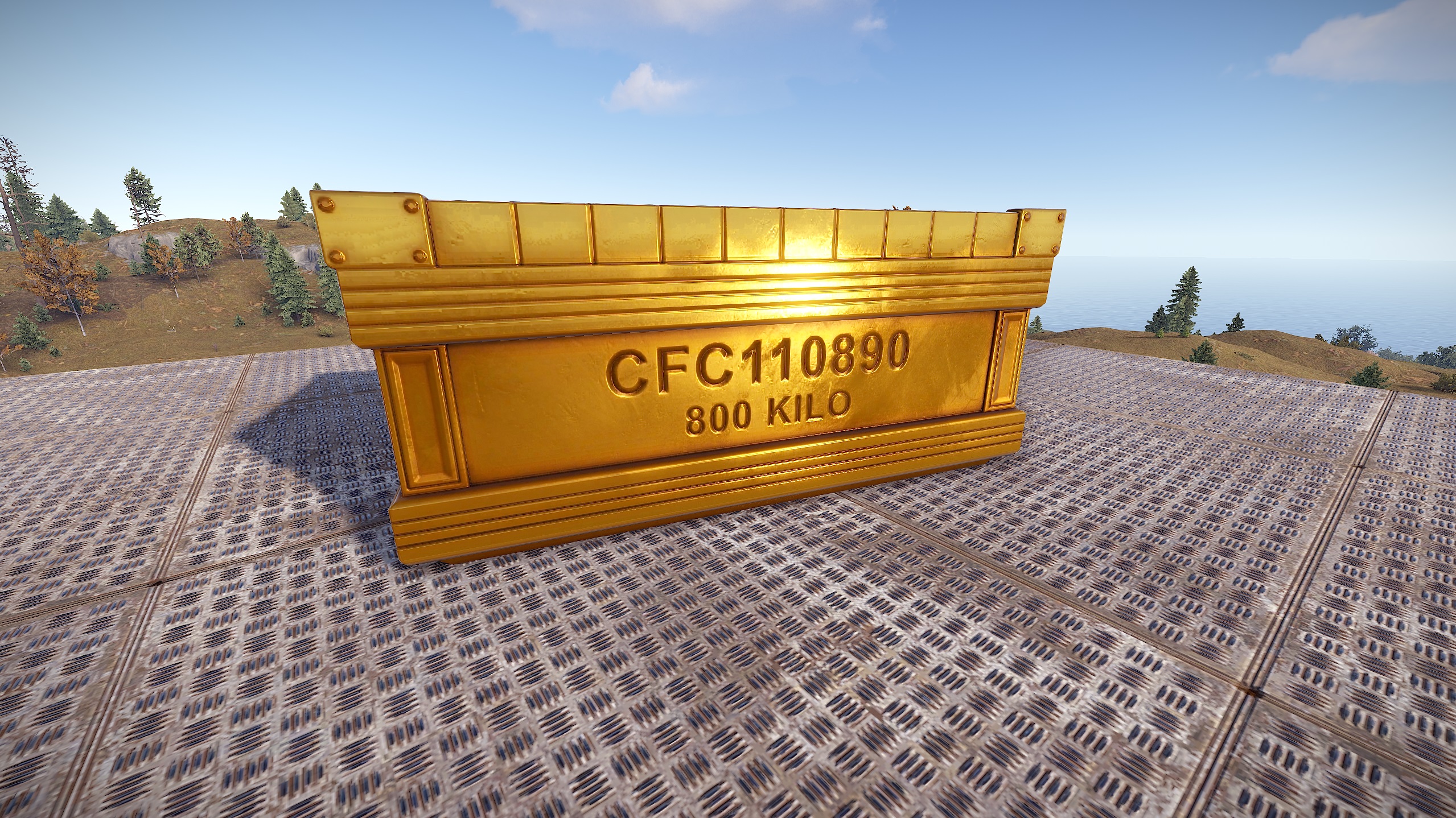 Minted Gold Large Box
