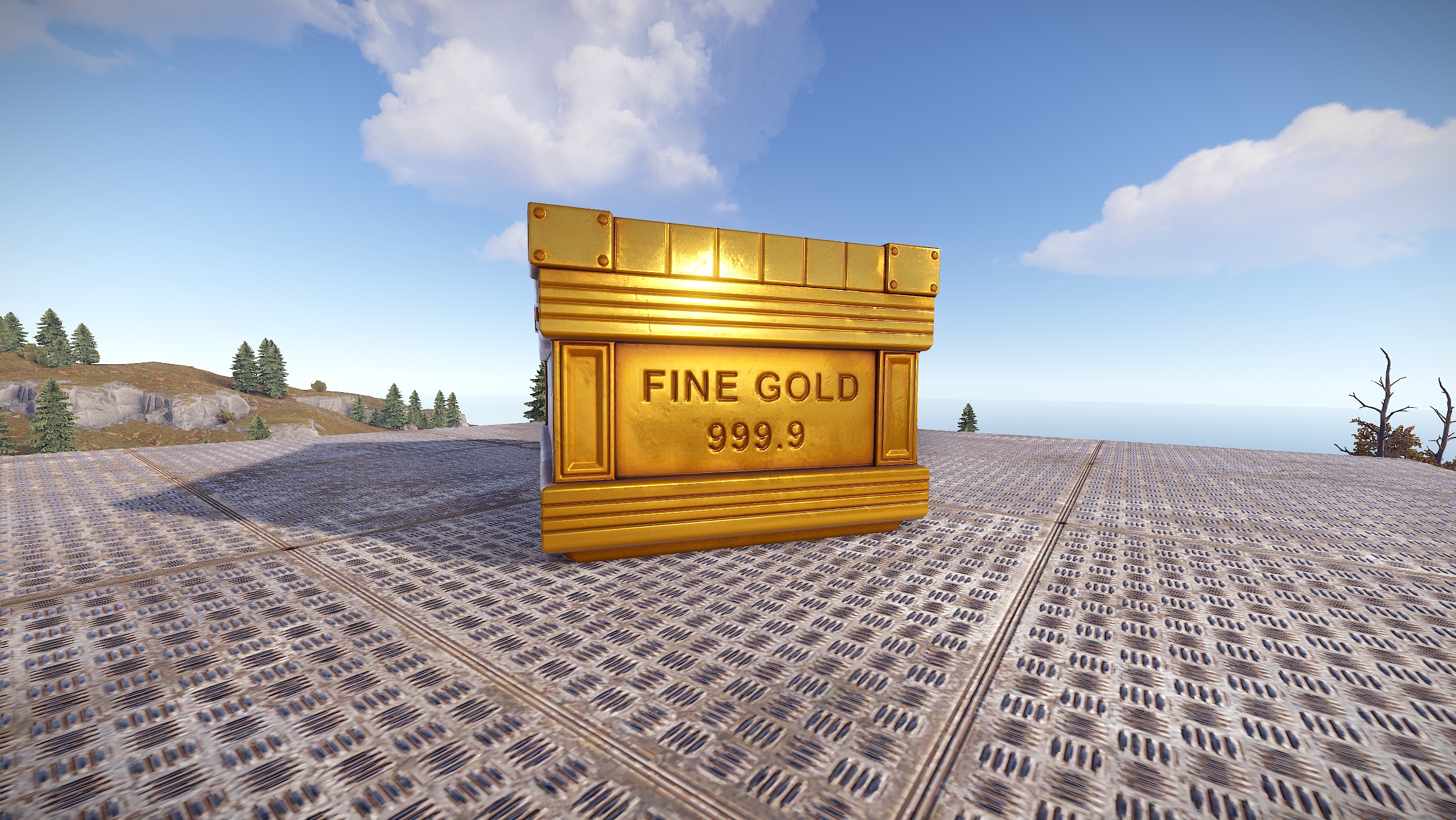 Minted Gold Large Box