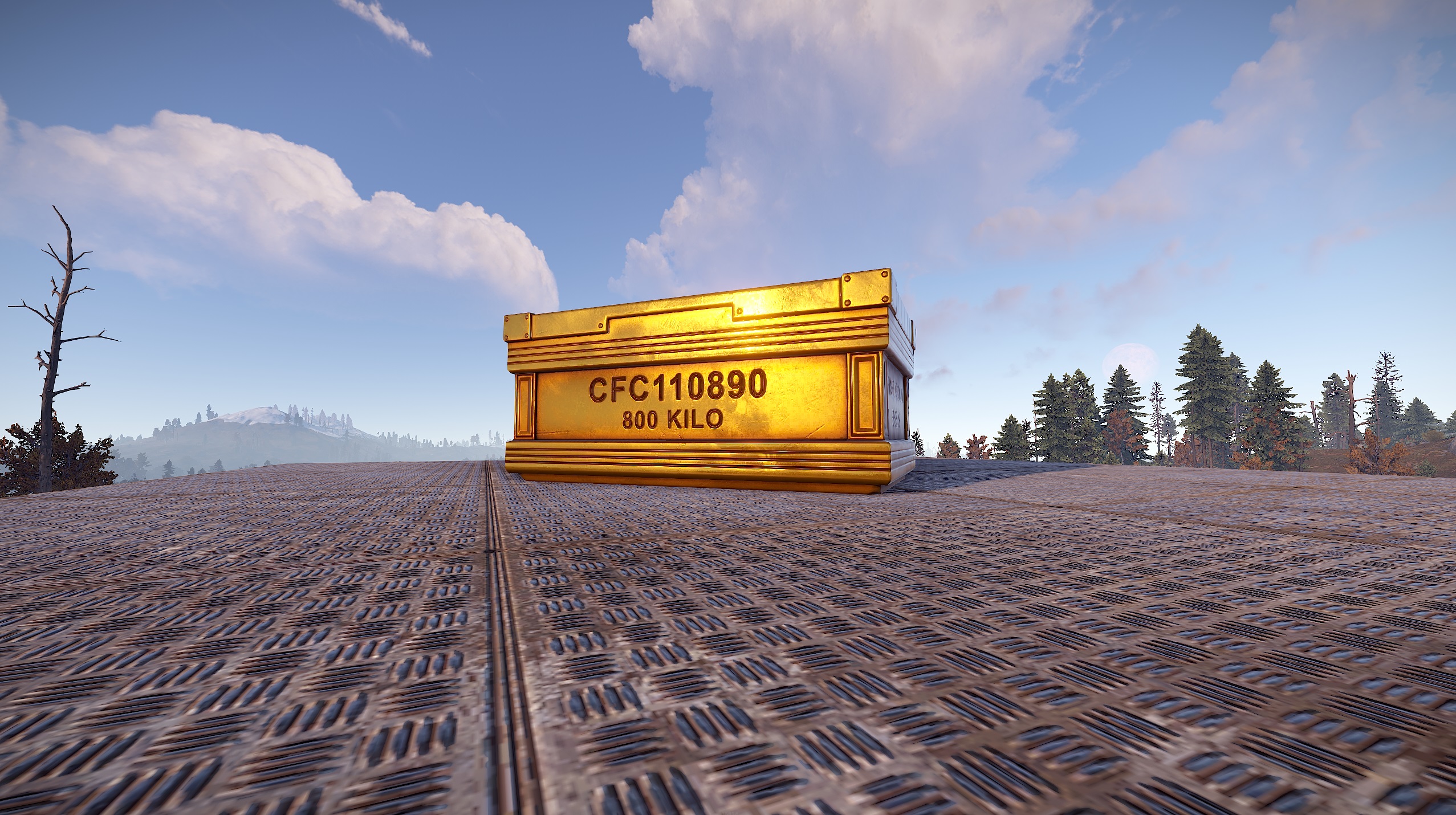Minted Gold Large Box
