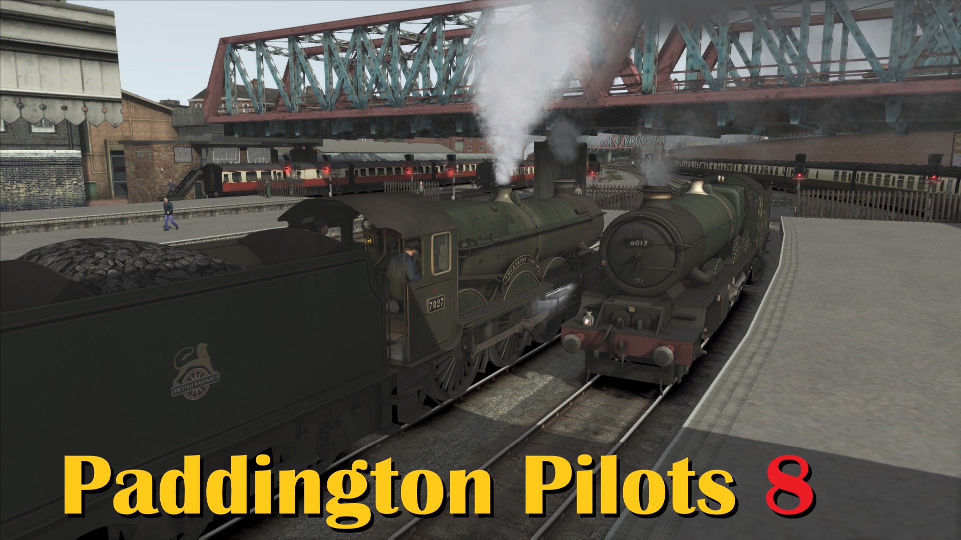 N.S1028 Castle 'Blast' non-stop Paddington to Reading