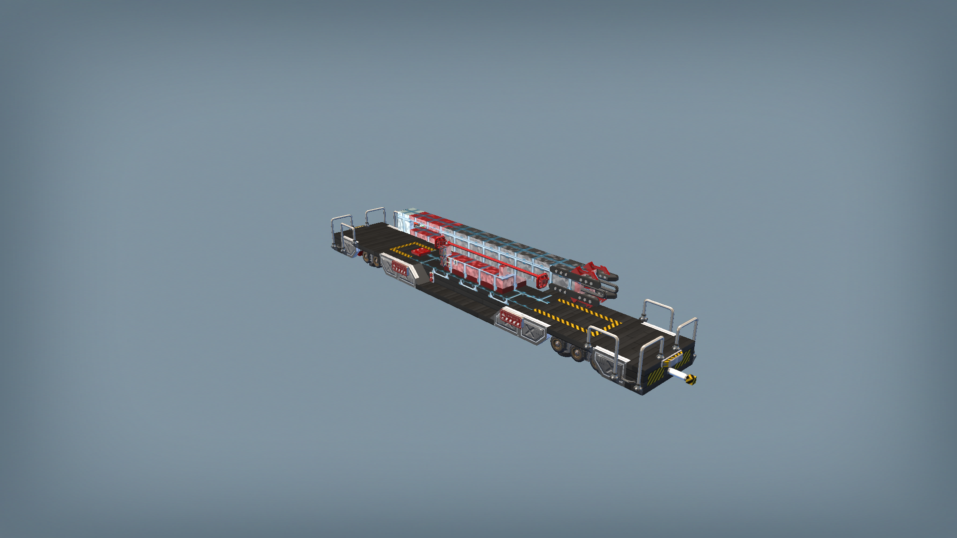 Railcar Mounted Light Artillery Cannon
