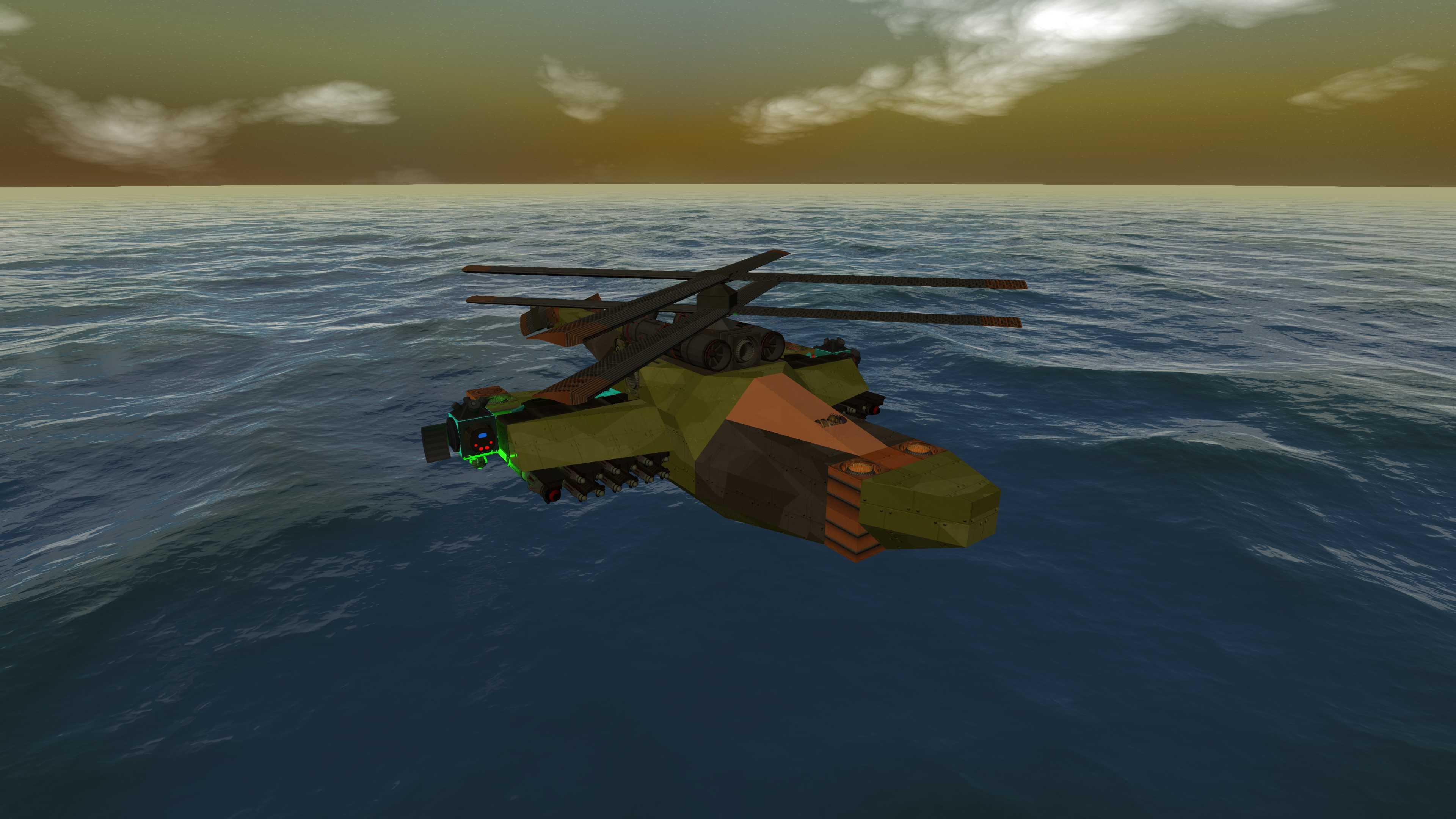 UFCAF Balinese Attack-Helicopter