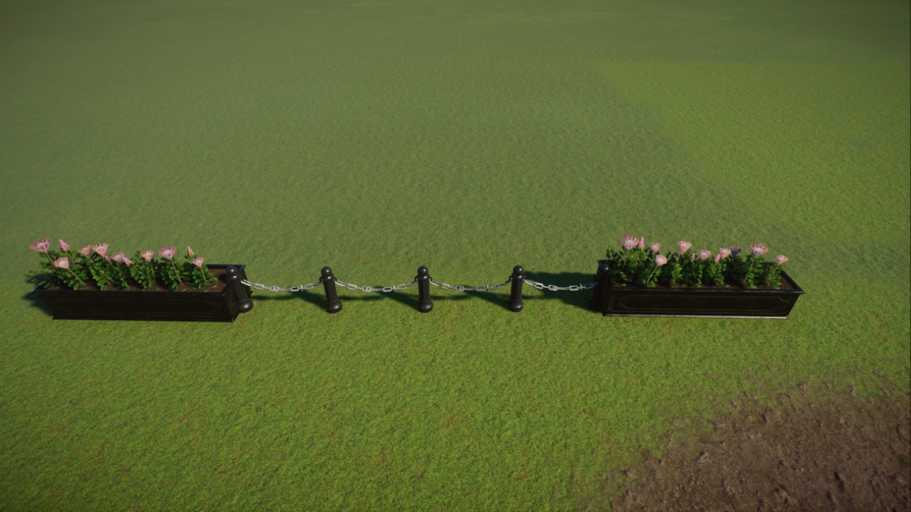 simple chain barrier preview