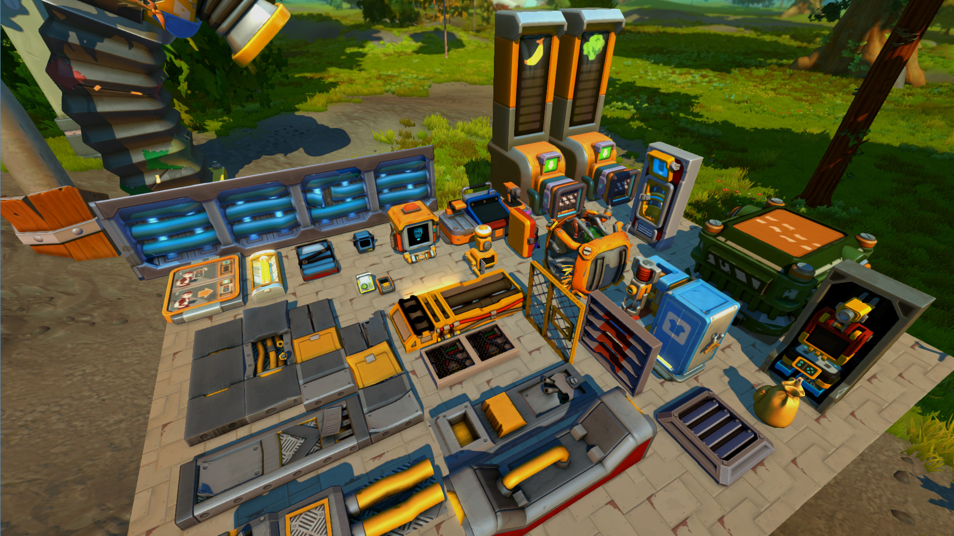 [ACM] Warehouse + Spaceship Parts