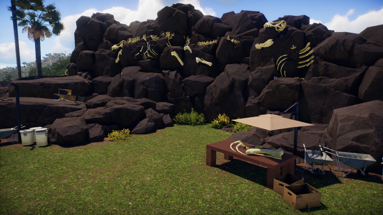 Fossilized Theme- Therapod Cliff
