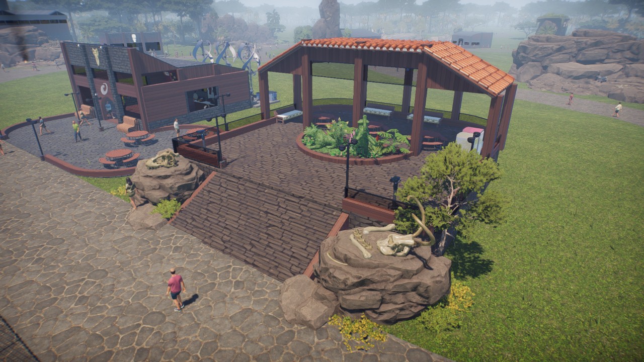 Fossilized Theme- Small Rest Area