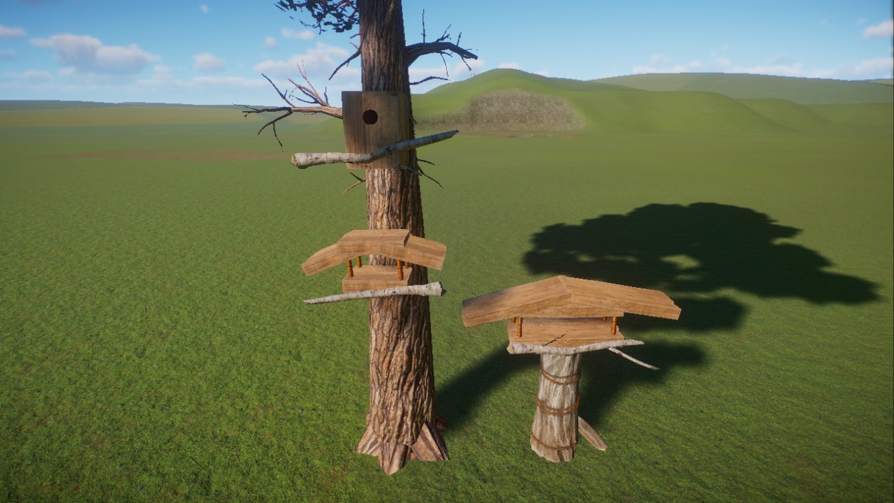 bird house, nest box, realistic size, Vogelhäuschen
