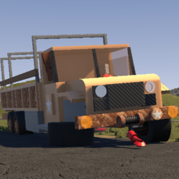 Troop Truck Broken Down