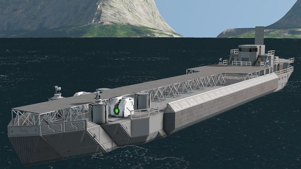 USS LST-906 Aircraft Carrier Boat