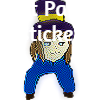 HAT PANTS STICKER