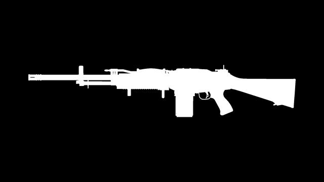 BOCW Stoner 63 - Custom HUD Icon Mod (M60)