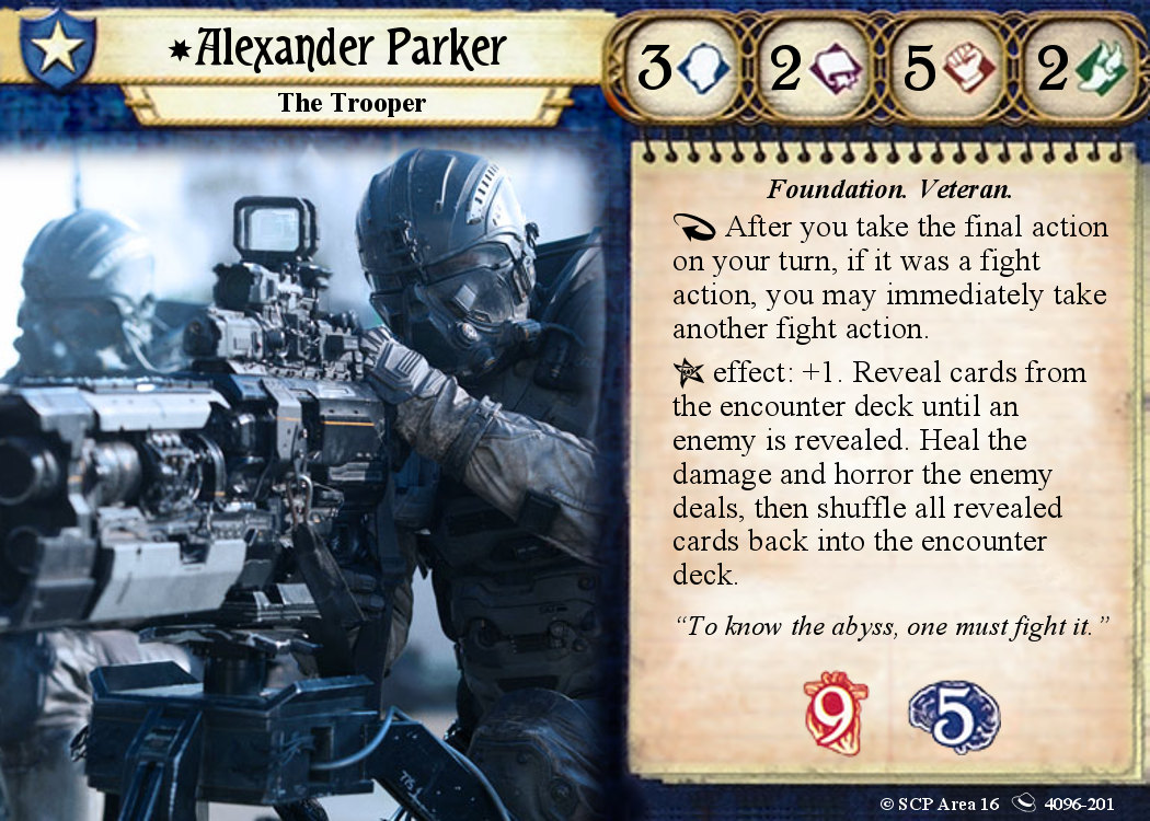 Steam Workshop::Arkham Horror LCG - SCP Custom Investigators
