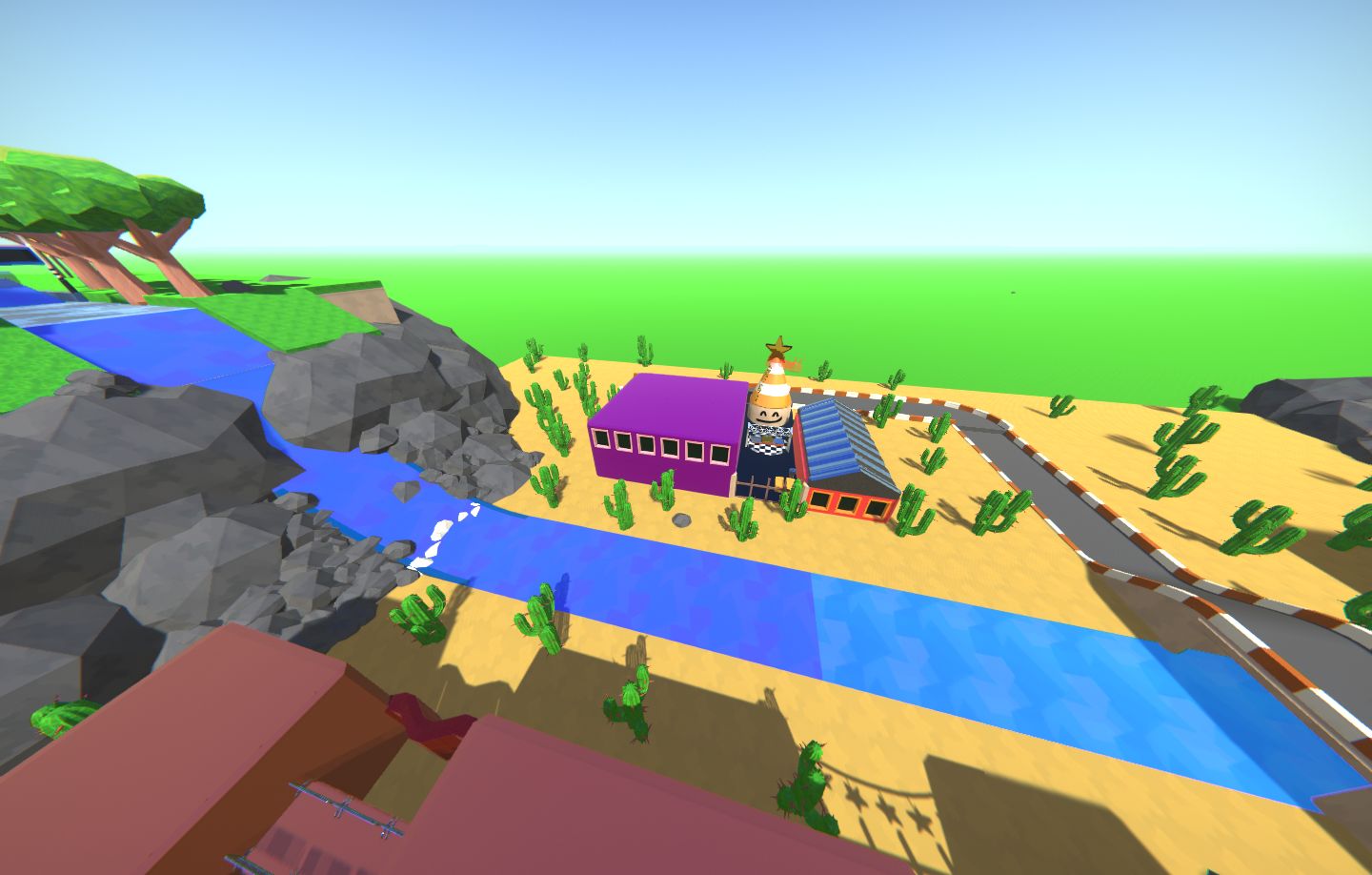 water fall track