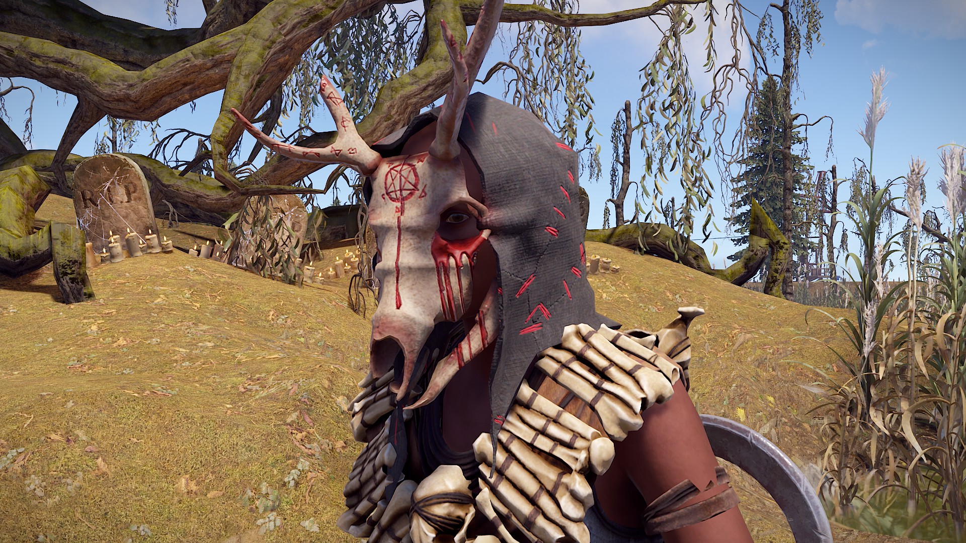Cultist Deer Skull Mask