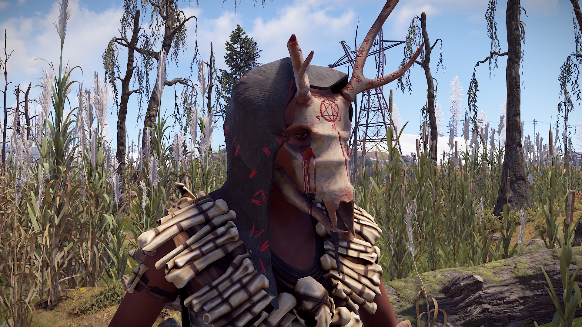 Cultist Deer Skull Mask