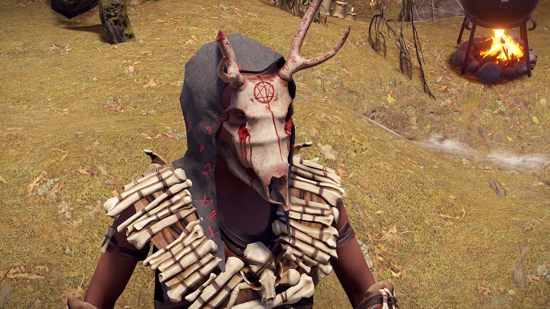 Cultist Deer Skull Mask