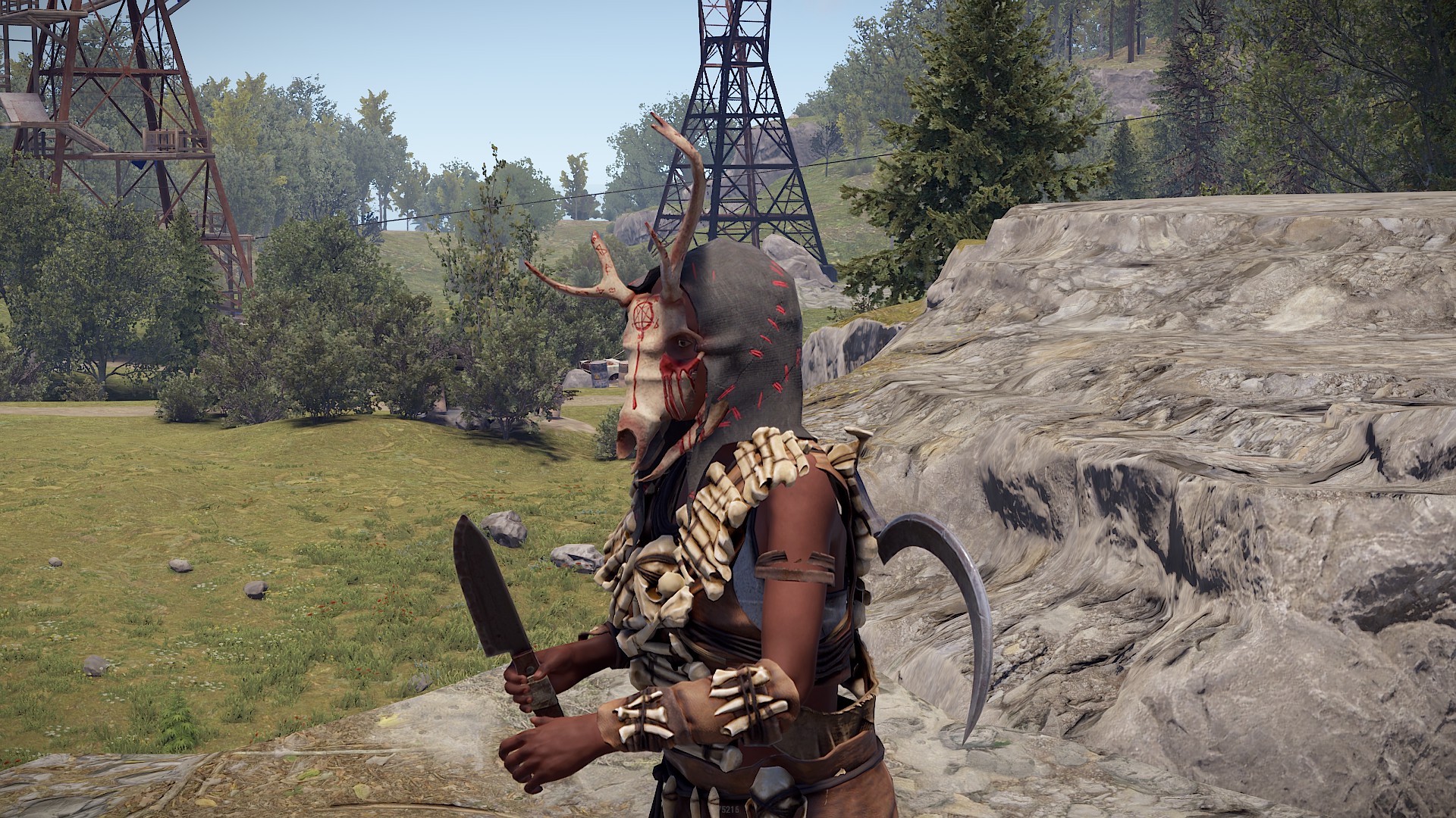 Cultist Deer Skull Mask
