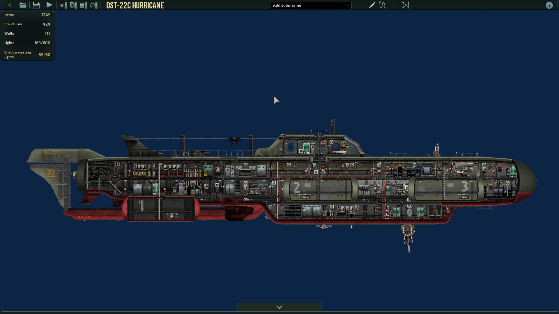 [Legacy] DST-22C Hurricane – Barotrauma Mod