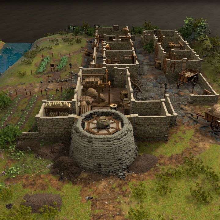 ORKNEY LONGHOUSE - farmstead