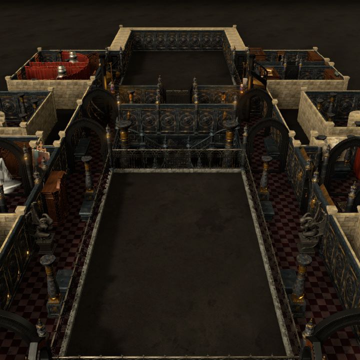 Vampire Manor - 1st floor