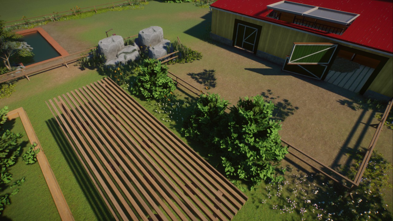 Horse Sanctuary Habitat by Adamup