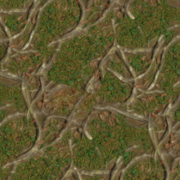 2x2 Jungle Floor With Vines