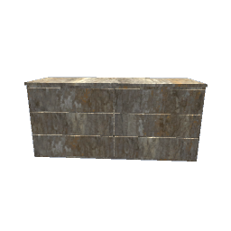 Double Dresser Tree Bark
