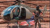 [RU$L] SOC MH-9 Hummingbird v3 (Sand)  (US-Flag)