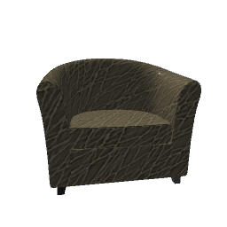 Tan Elephant Leather Armchair