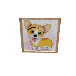 Adorable Corgi Painting
