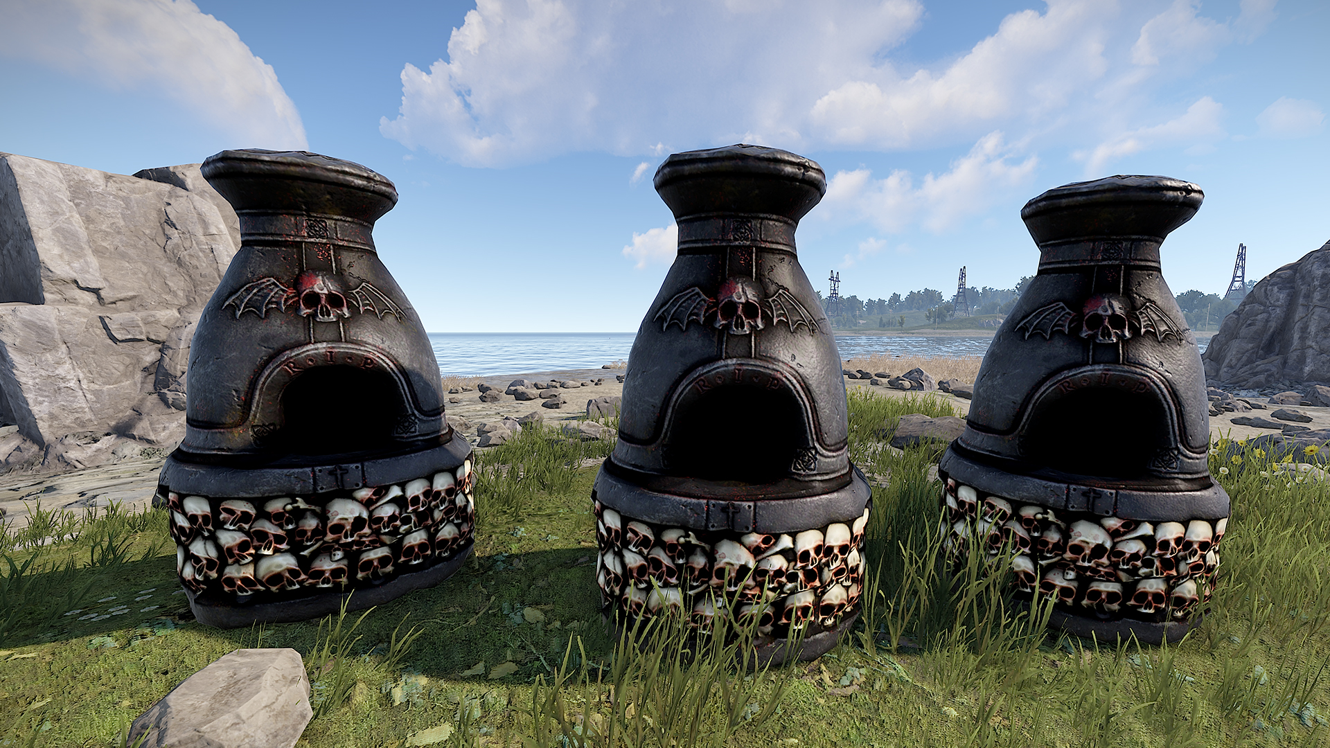 Skull Mausoleum Furnace