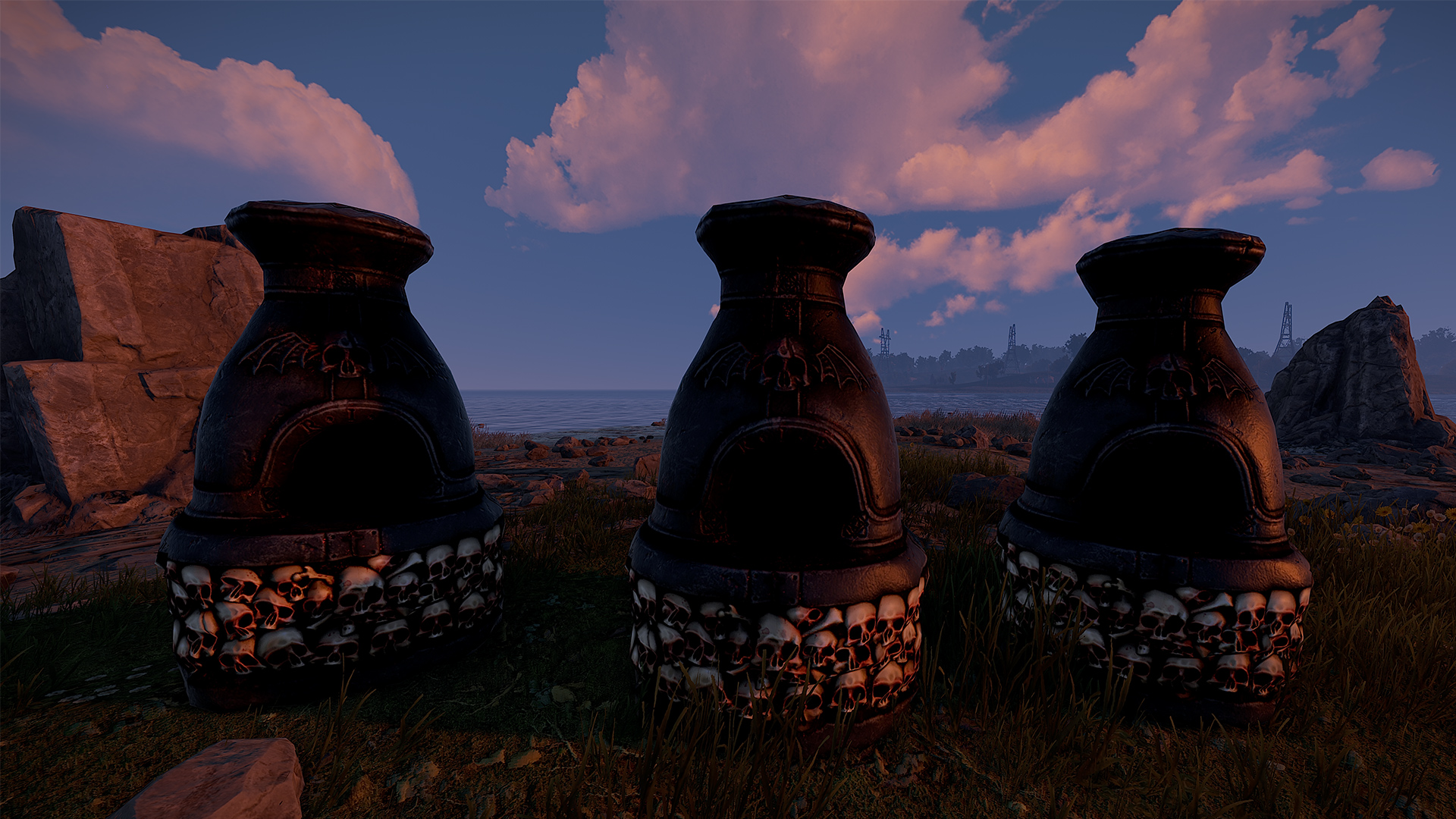Skull Mausoleum Furnace
