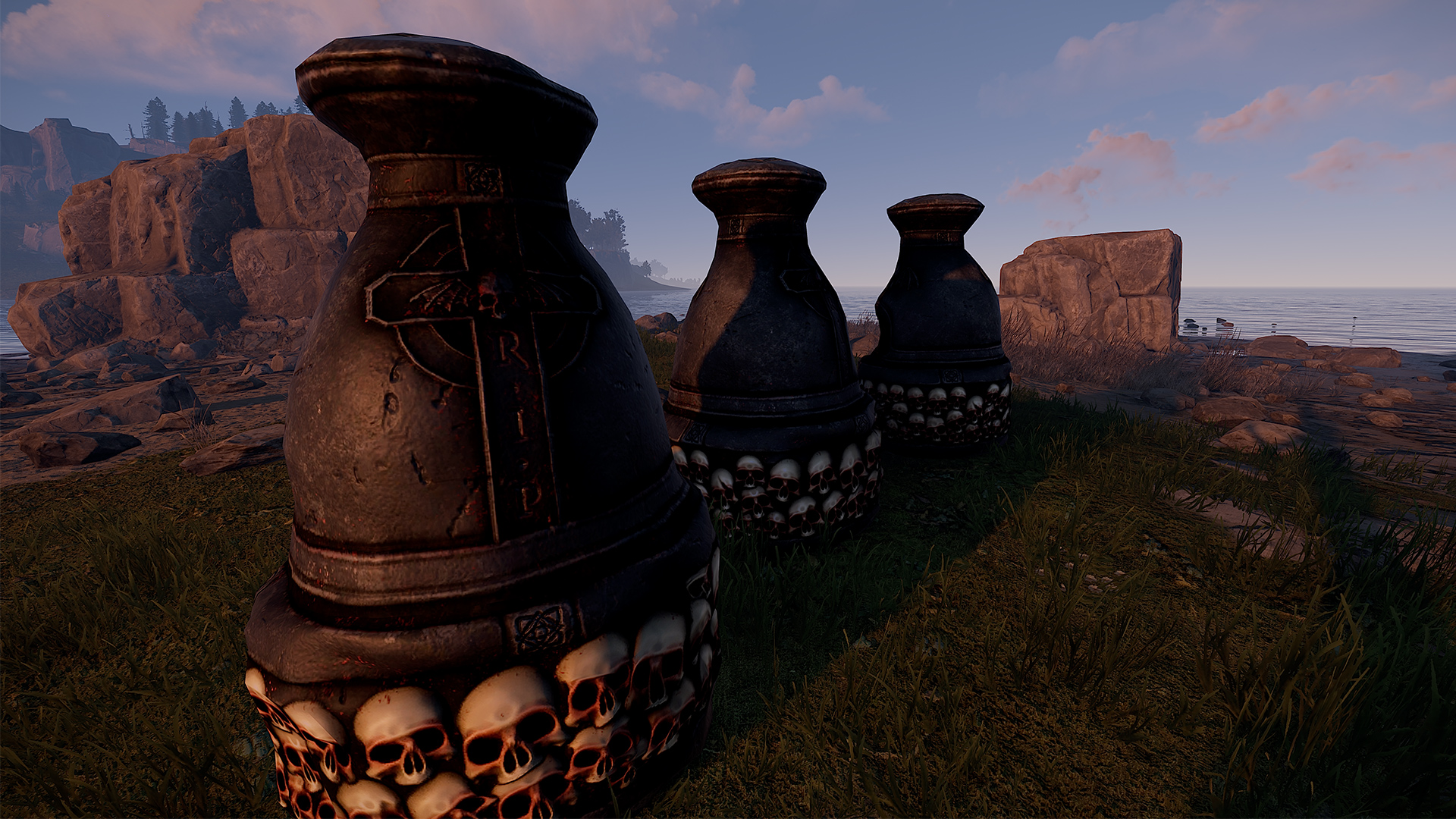 Skull Mausoleum Furnace