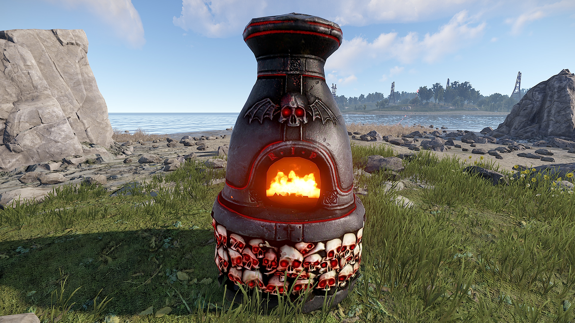 Skull Mausoleum Furnace