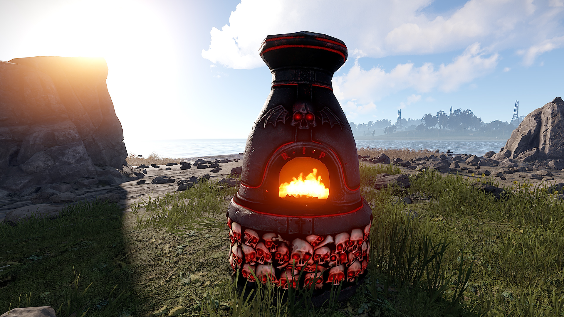 Skull Mausoleum Furnace