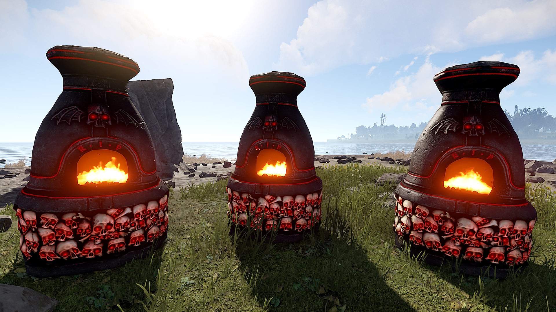 Skull Mausoleum Furnace