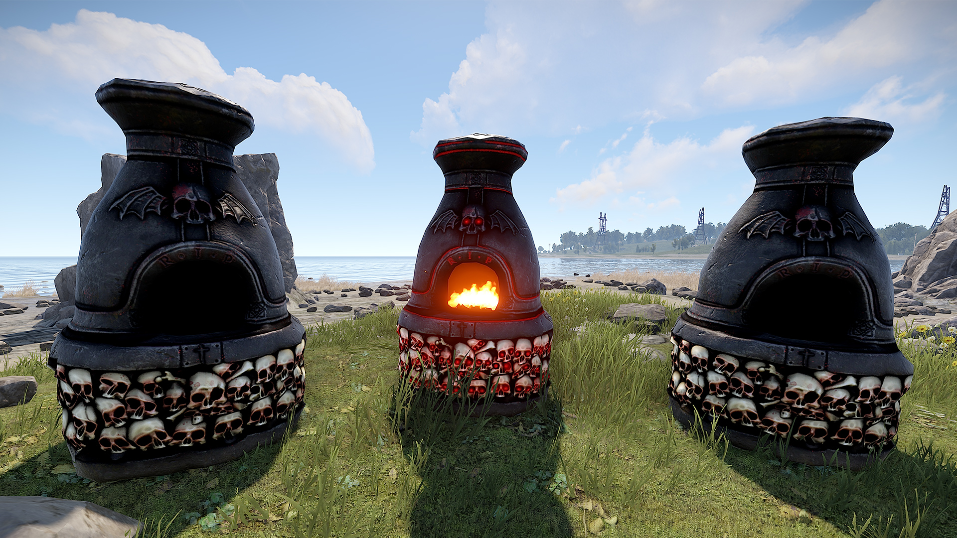 Skull Mausoleum Furnace