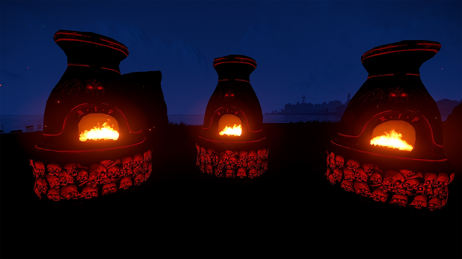 Skull Mausoleum Furnace