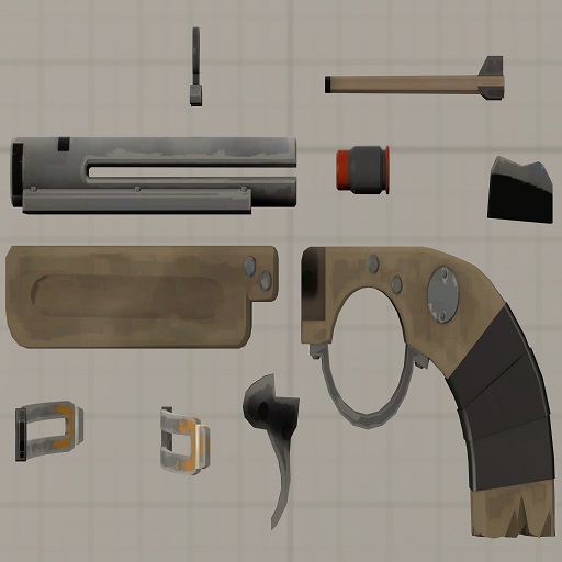 Team Fortress 2 Enhanced Pyromancer's Crossbow (Prop)