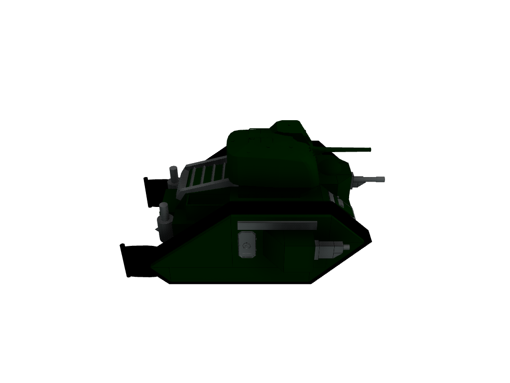 Warhammer 40K Leman Russ Tank Old
