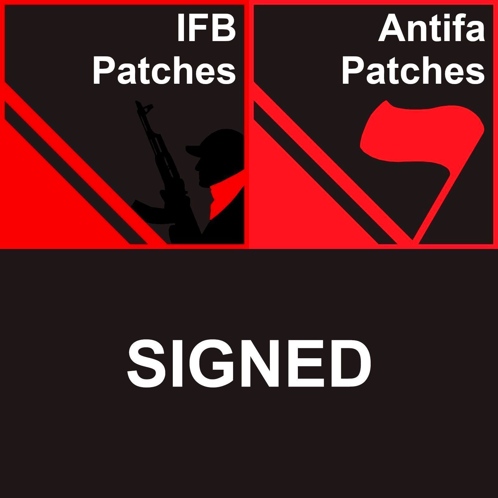 Antifa & IFB Patches