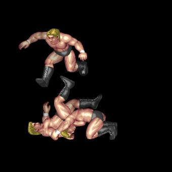 Backslide Kneedrop Combo