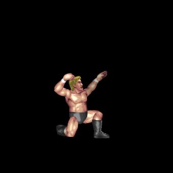 Raised Knee Muscle Pose B