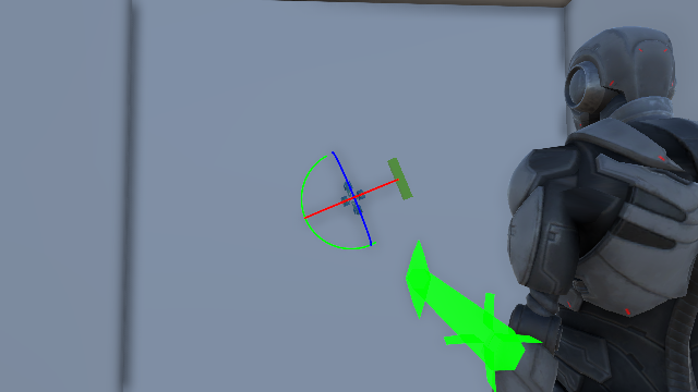 Right diagonal 337.5 needle short strafes
