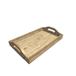 Kitchen Tray- Light Brown