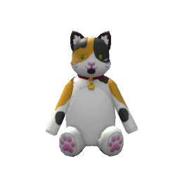 Large Stuffed Cat- V2