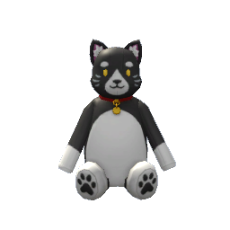 Large Stuffed Cat- V3